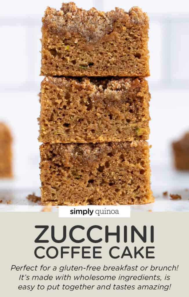 Gluten-Free Zucchini Coffee Cake