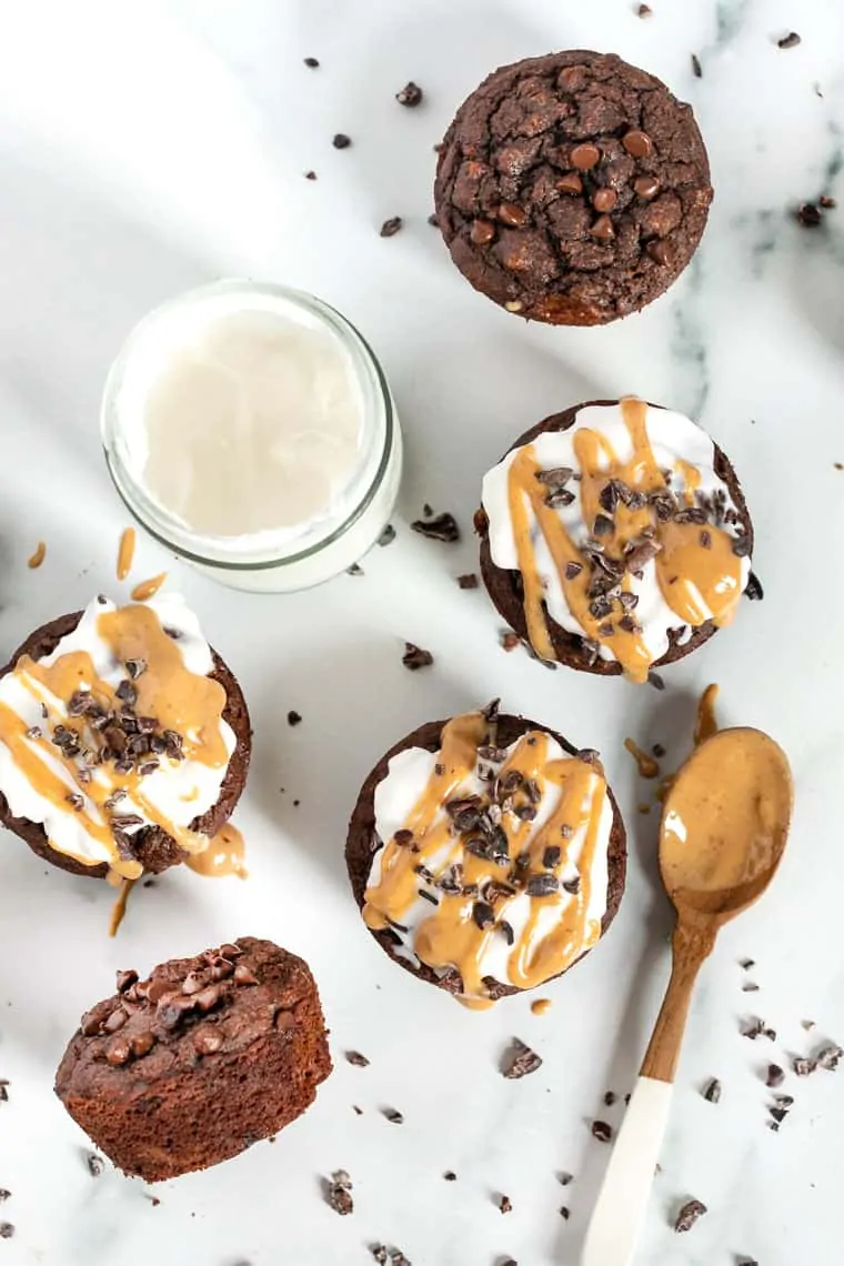 Chocolate Coconut Flour Muffins