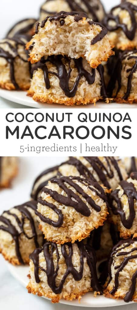 Healthy Coconut Quinoa Macaroons