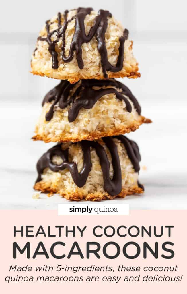 Healthy Coconut Quinoa Macaroons