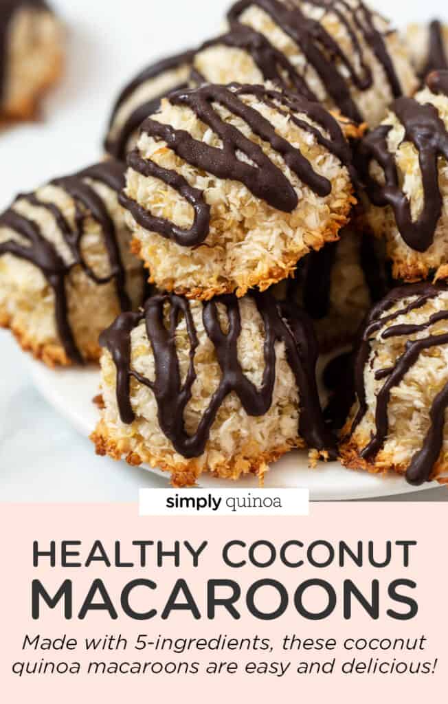 Healthy Coconut Quinoa Macaroons