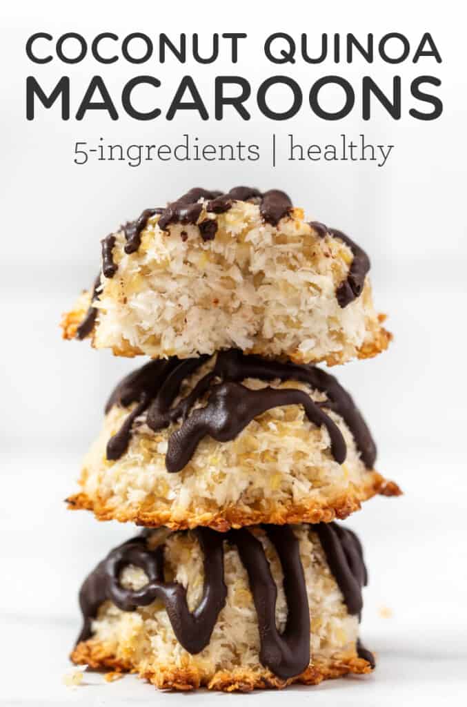 Healthy Coconut Quinoa Macaroons