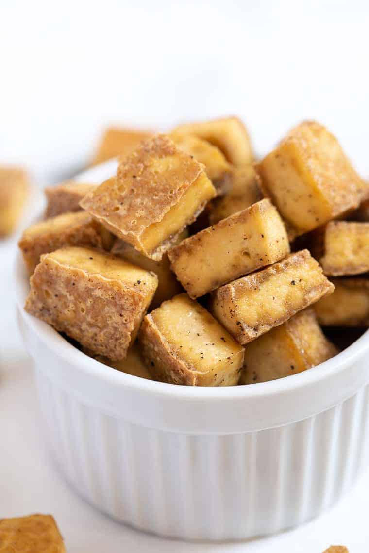 The Best Crispy Baked Tofu