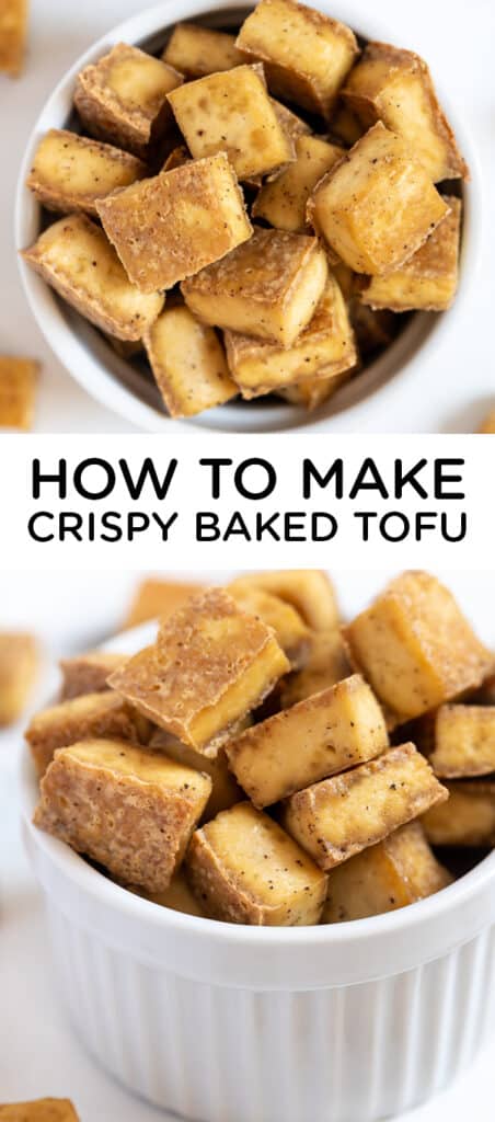 How to Make Crispy Baked Tofu