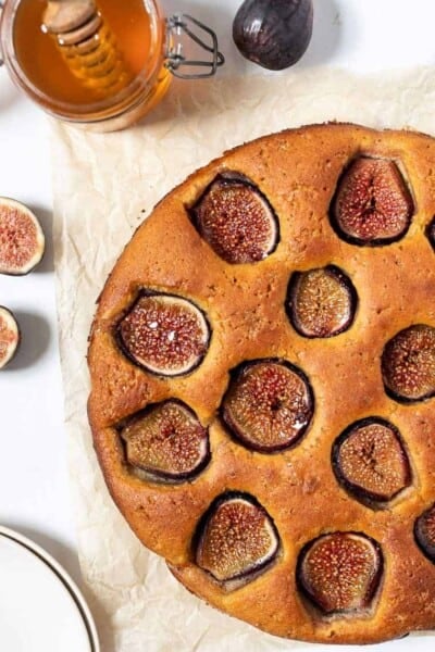 Almond Flour Fig Cake