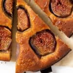 Slice of Fig Cake