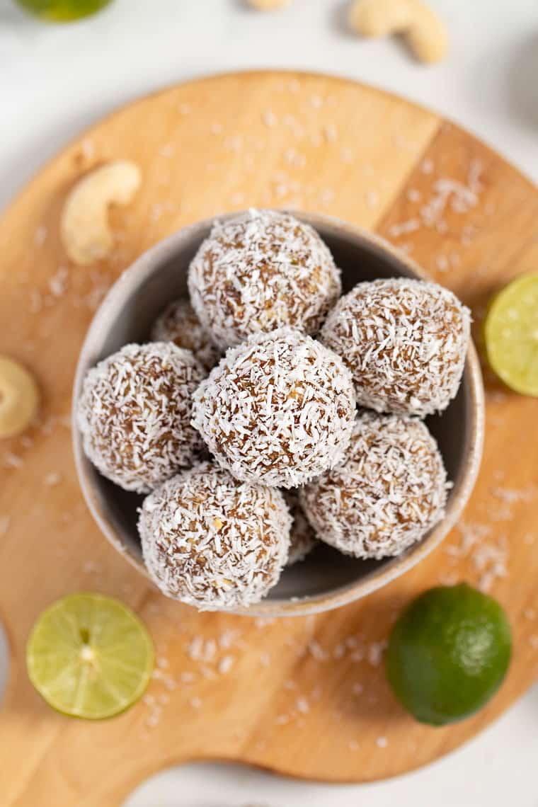 Key Lime Pie Energy Bites {5 Ingredients!} Simply Quinoa