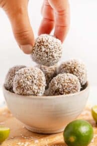 Key Lime Pie Balls