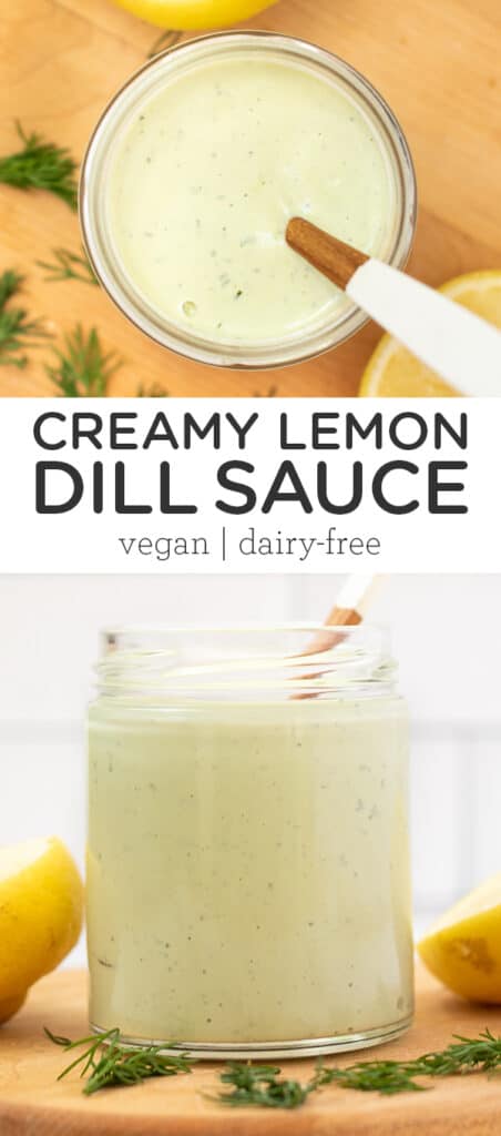 Creamy Lemon Dill Sauce