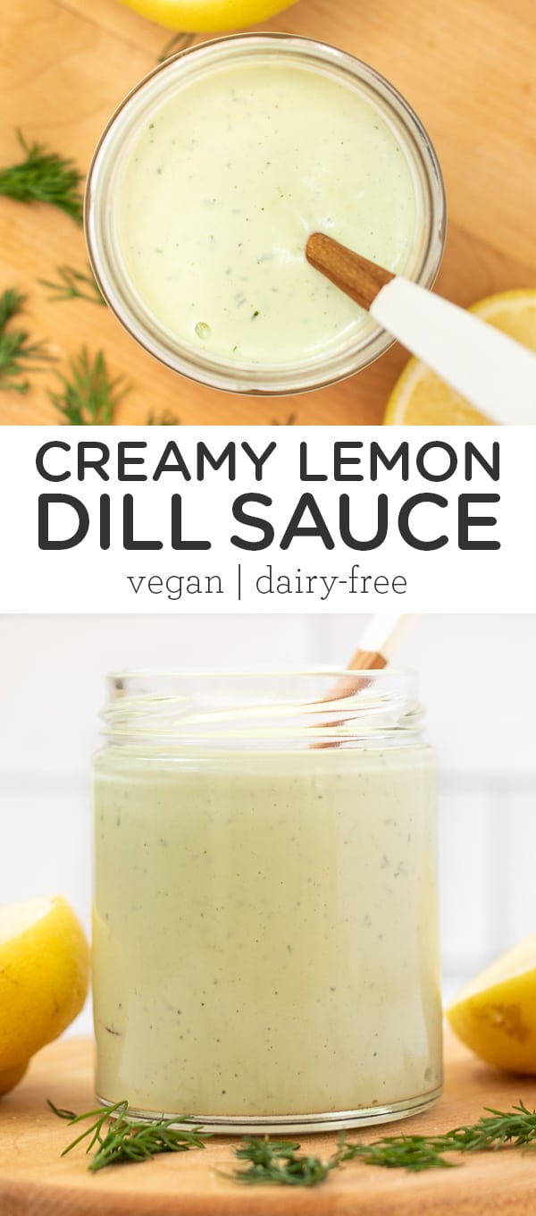 Creamy Lemon Dill Sauce {DairyFree!} Simply Quinoa