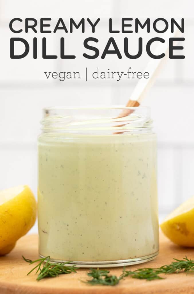 Creamy Lemon Dill Sauce