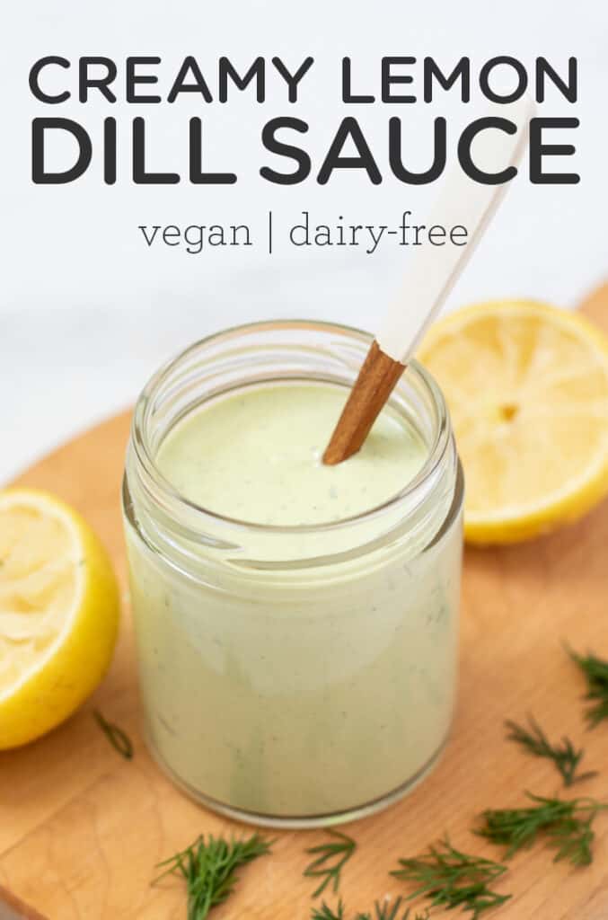 Creamy Lemon Dill Sauce