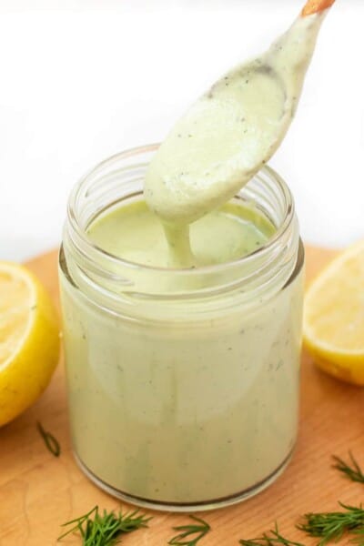 Healthy Lemon Dill Sauce