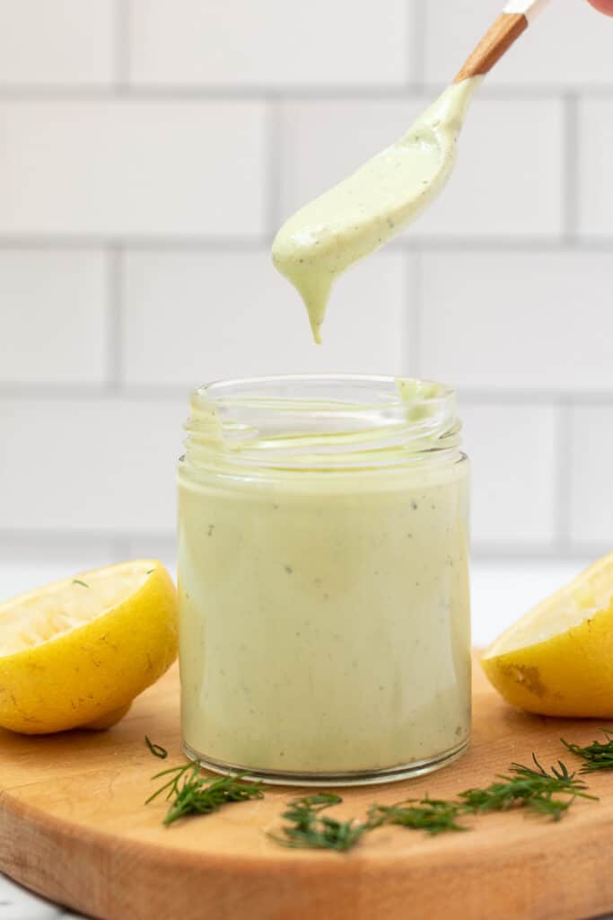 Creamy Lemon Dill Sauce {DairyFree!} Simply Quinoa