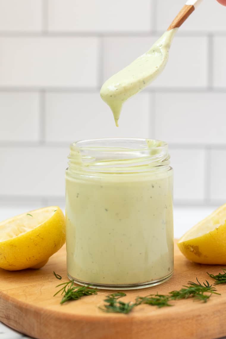 Creamy Lemon Dill Sauce {DairyFree!} Simply Quinoa