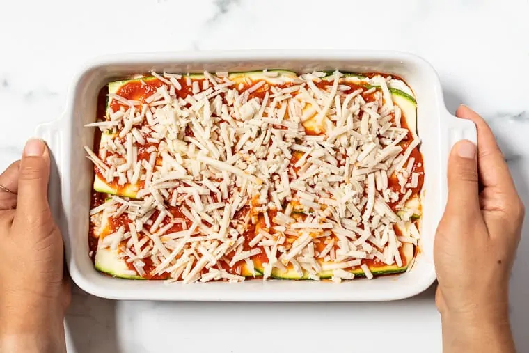 Vegan Zucchini Lasagna {Not Watery!!} - Simply Quinoa