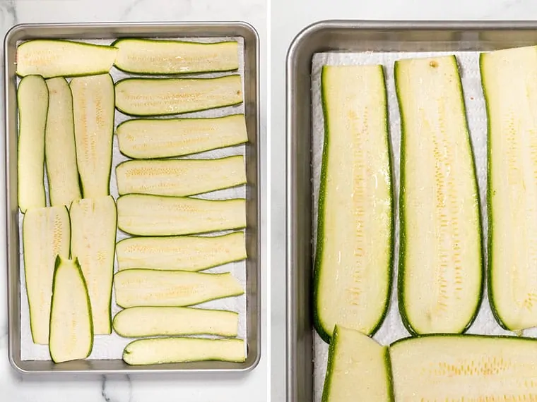 How to make Zucchini Lasagna Not Watery