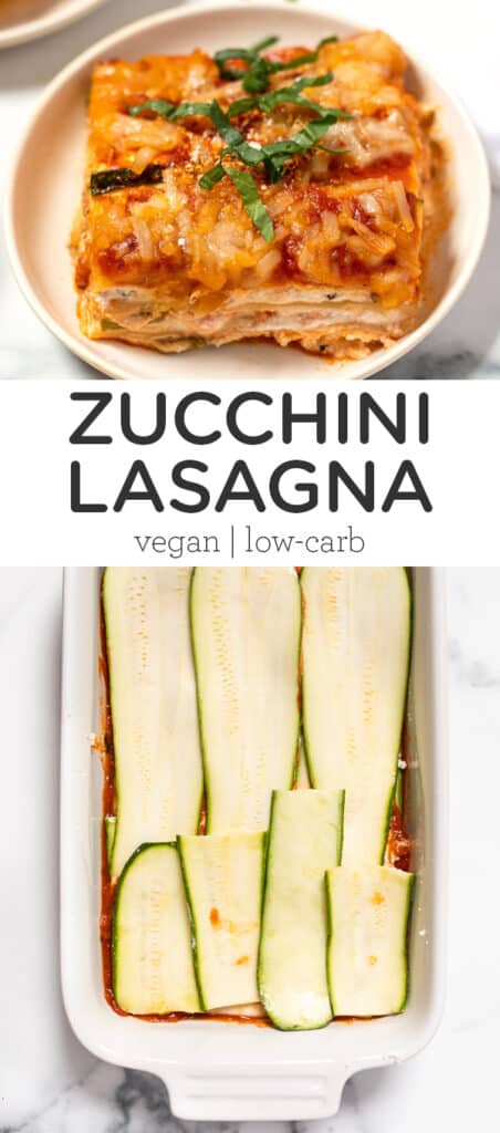 Vegan Zucchini Lasagna