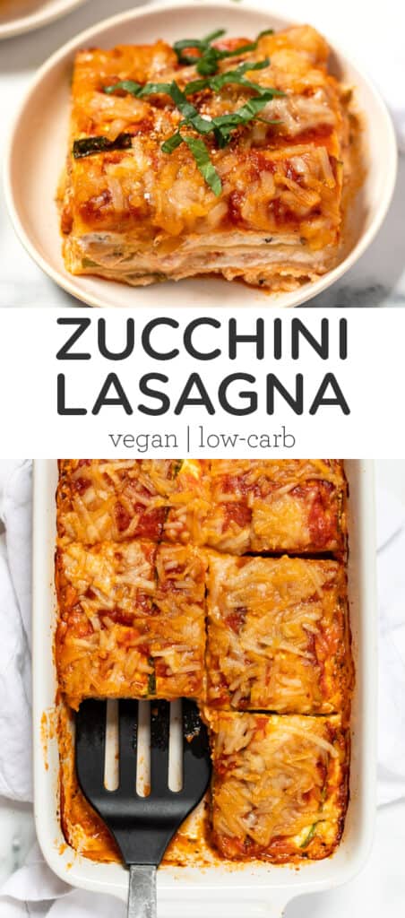 Vegan Zucchini Lasagna