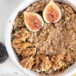 Healthy Almond Butter Oatmeal