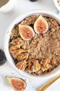 Healthy Almond Butter Oatmeal