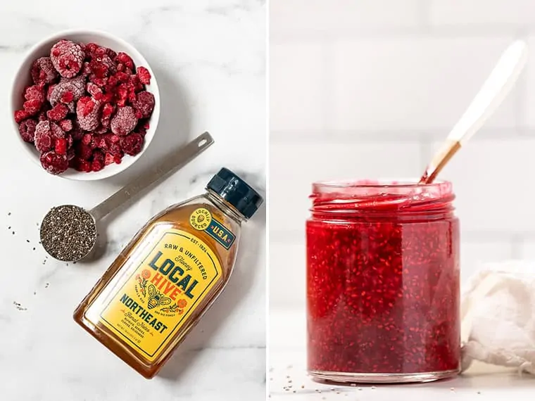 How to make Raspberry Chia Jam