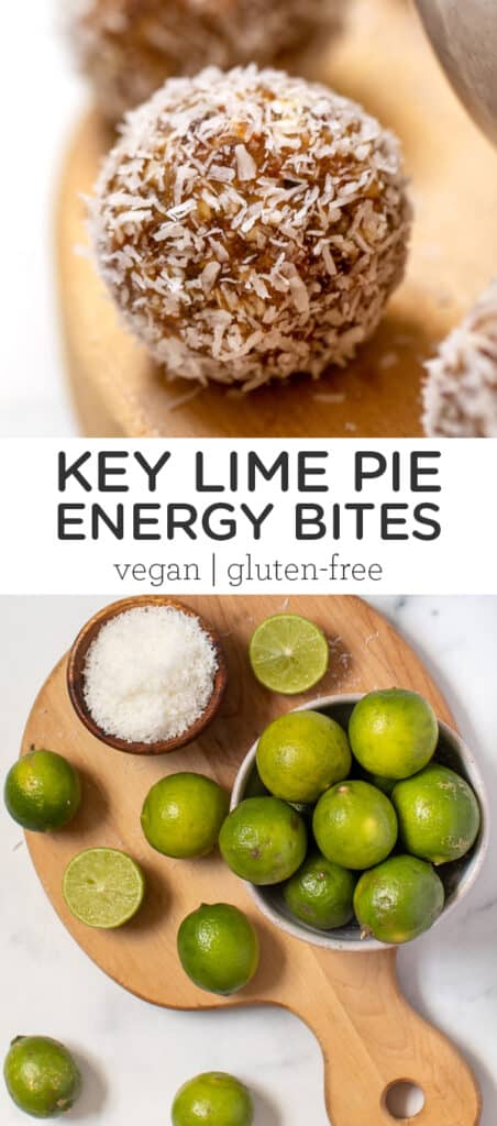 Key Lime Pie Energy Bites