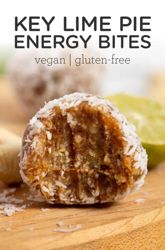 Key Lime Pie Energy Bites