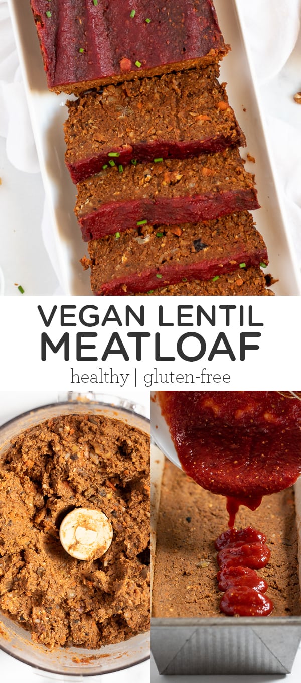 Vegan Lentil Meatlaof {Not Soggy!} Simply Quinoa