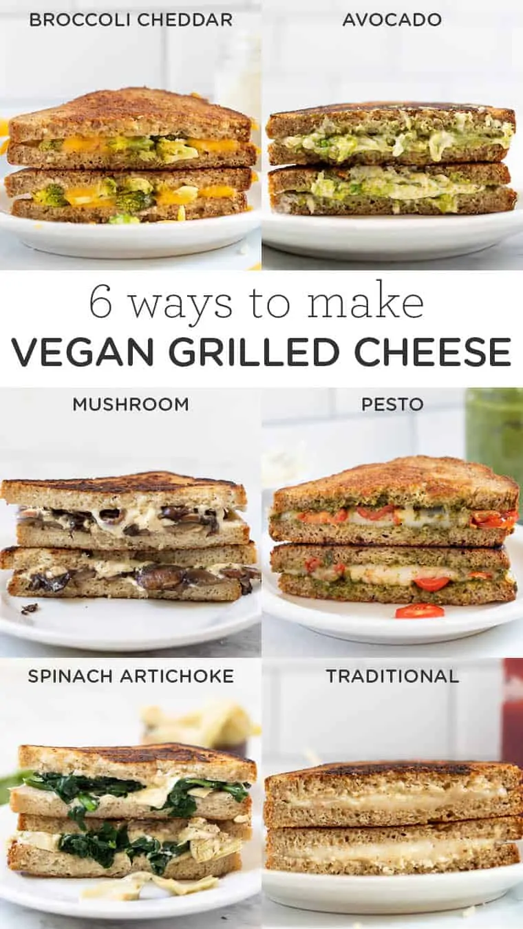 6 Ways to Make Vegan Grilled Cheese