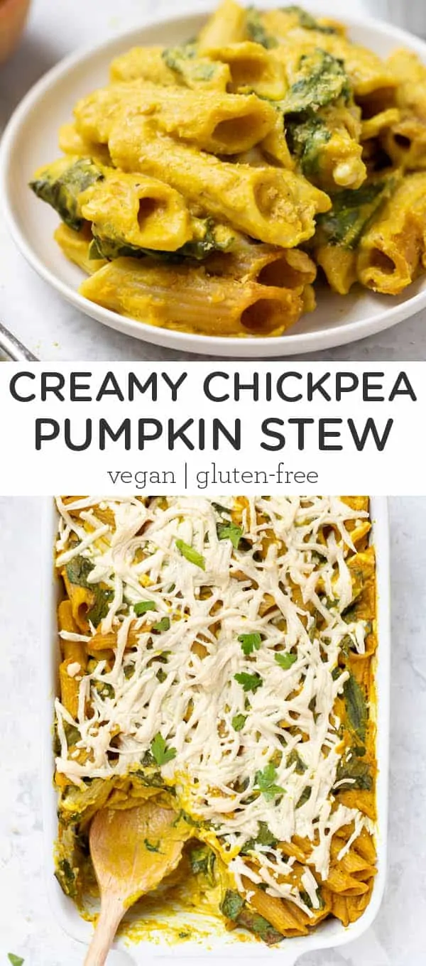 Baked Vegan Pumpkin Pasta