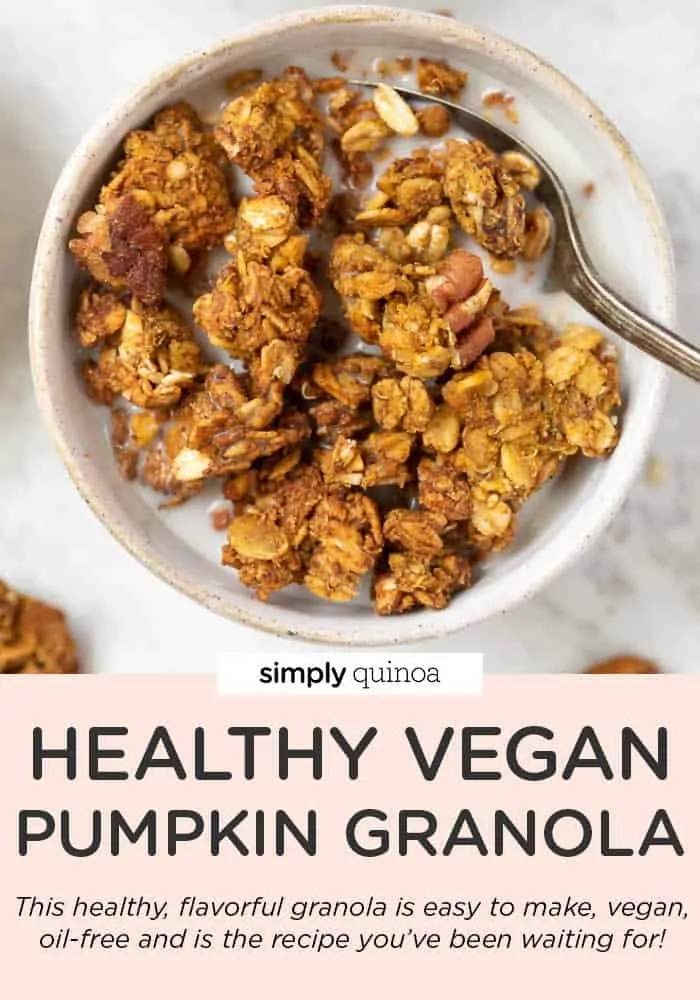 Healthy Pumpkin Granola Recipe