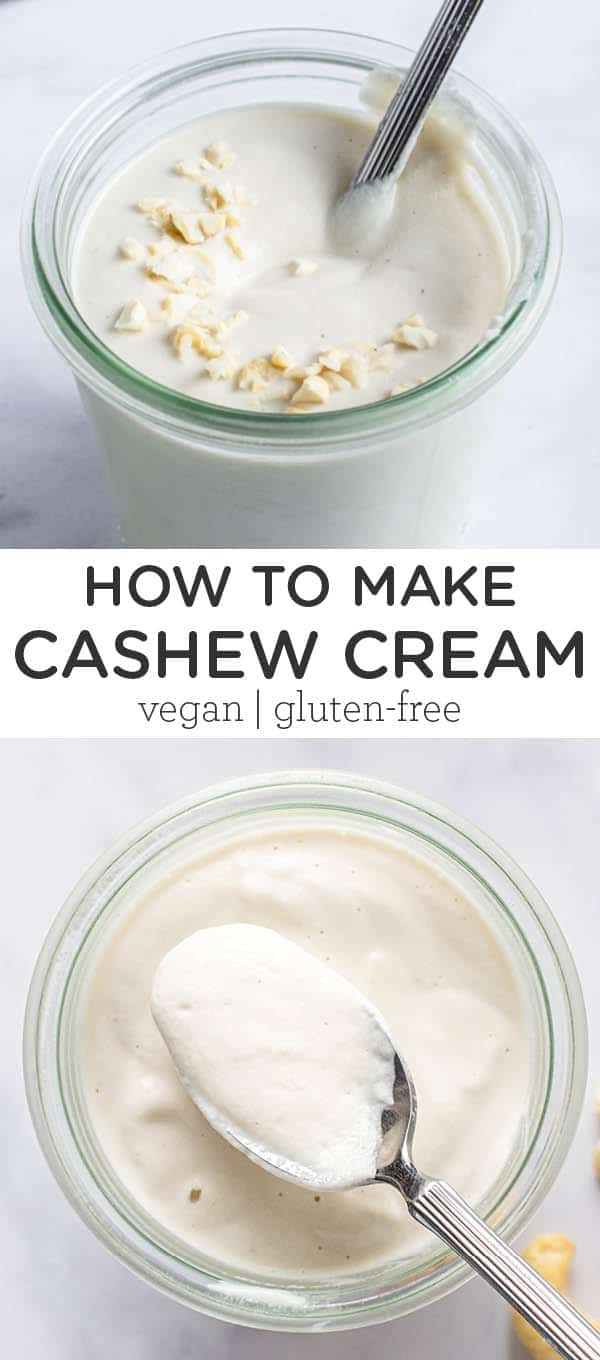 How to Make Cashew Cream
