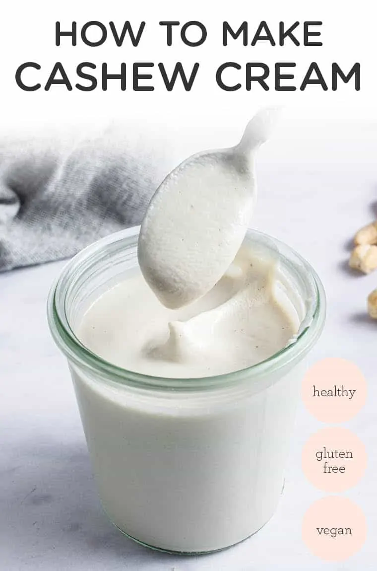 How to Make Cashew Cream