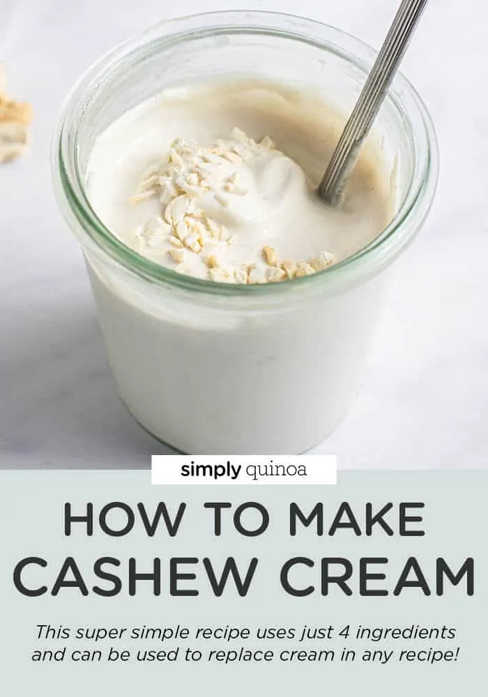 How to Make Cashew Cream