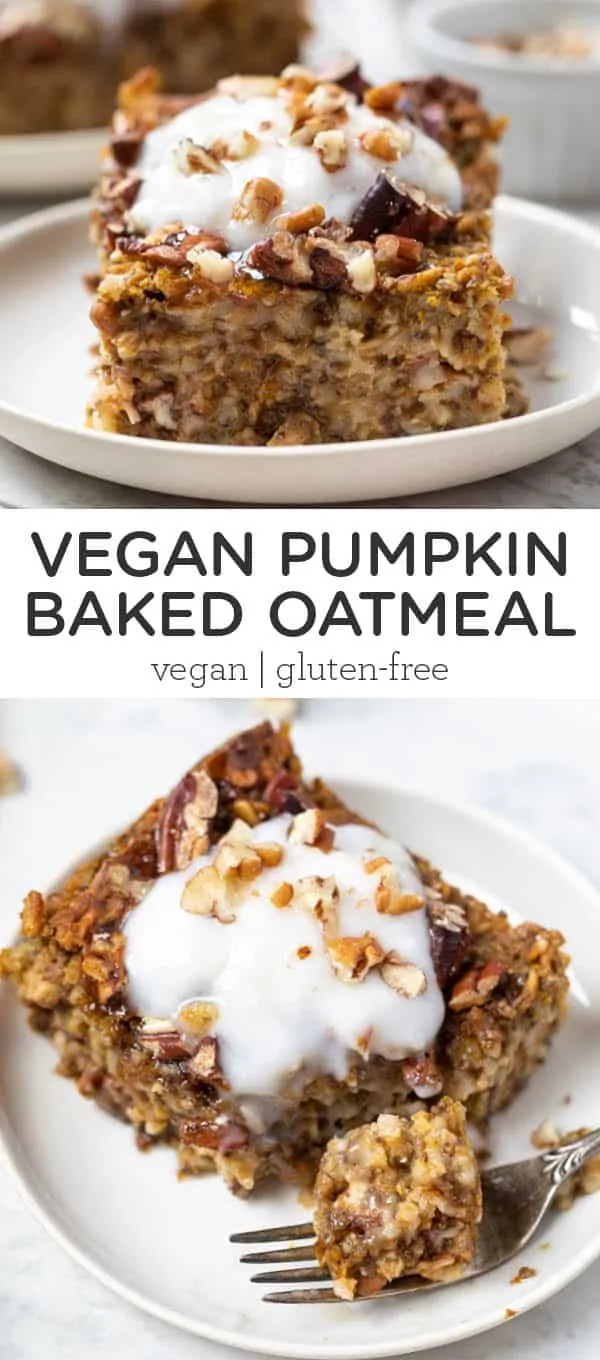 Pumpkin Baked Oatmeal