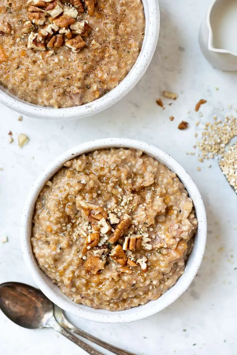 Cinnamon Sweet Potato Oatmeal Recipe