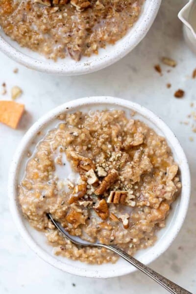 Sweet Potato Steel Cut Oats