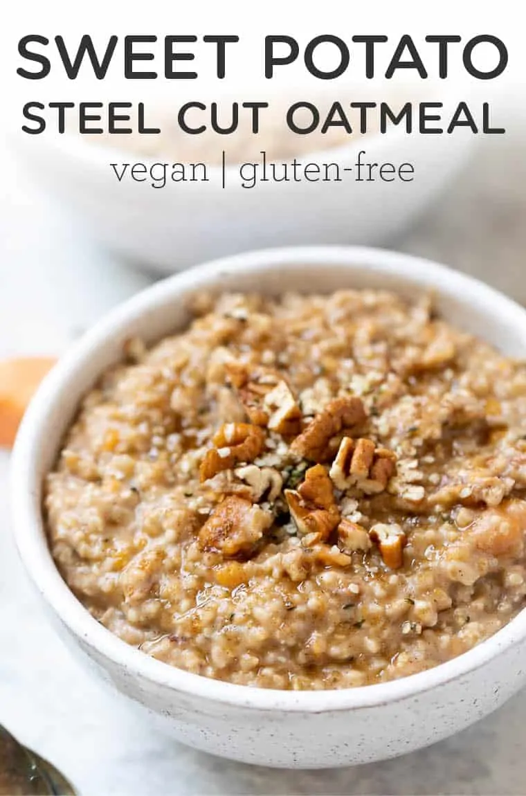 Creamy Sweet Potato Oatmeal