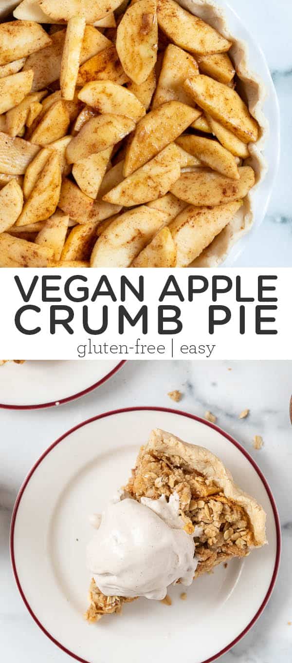 Vegan Apple Crumb Pie [Easy + GF] - Simply Quinoa