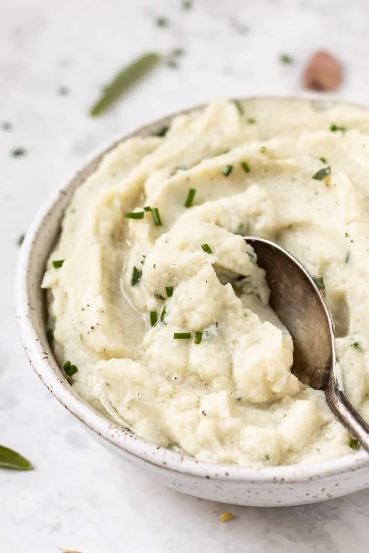 Cauliflower Mashed Potatoes Vegan