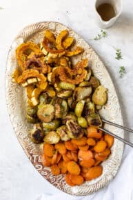 Easy Roasted Winter Vegetables