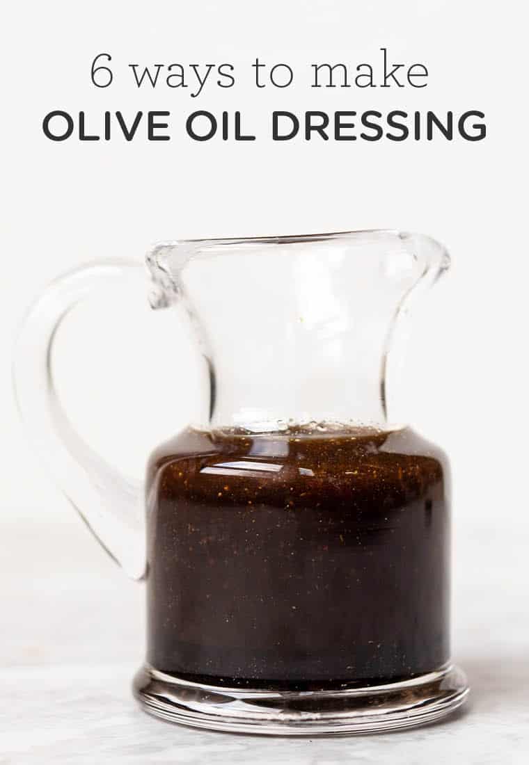 How to Make Olive Oil Salad Dressing