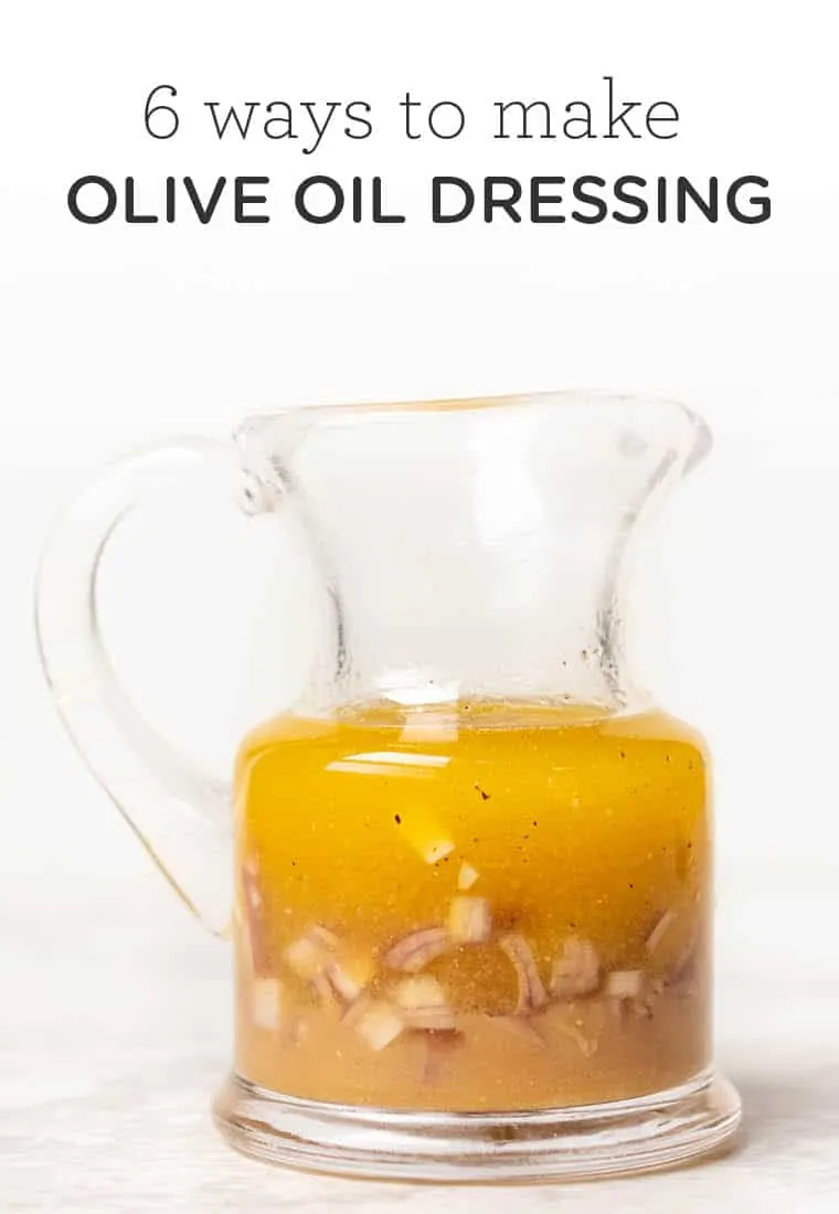 How to Make Olive Oil Salad Dressing