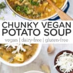 Chunky Vegan Potato Soup