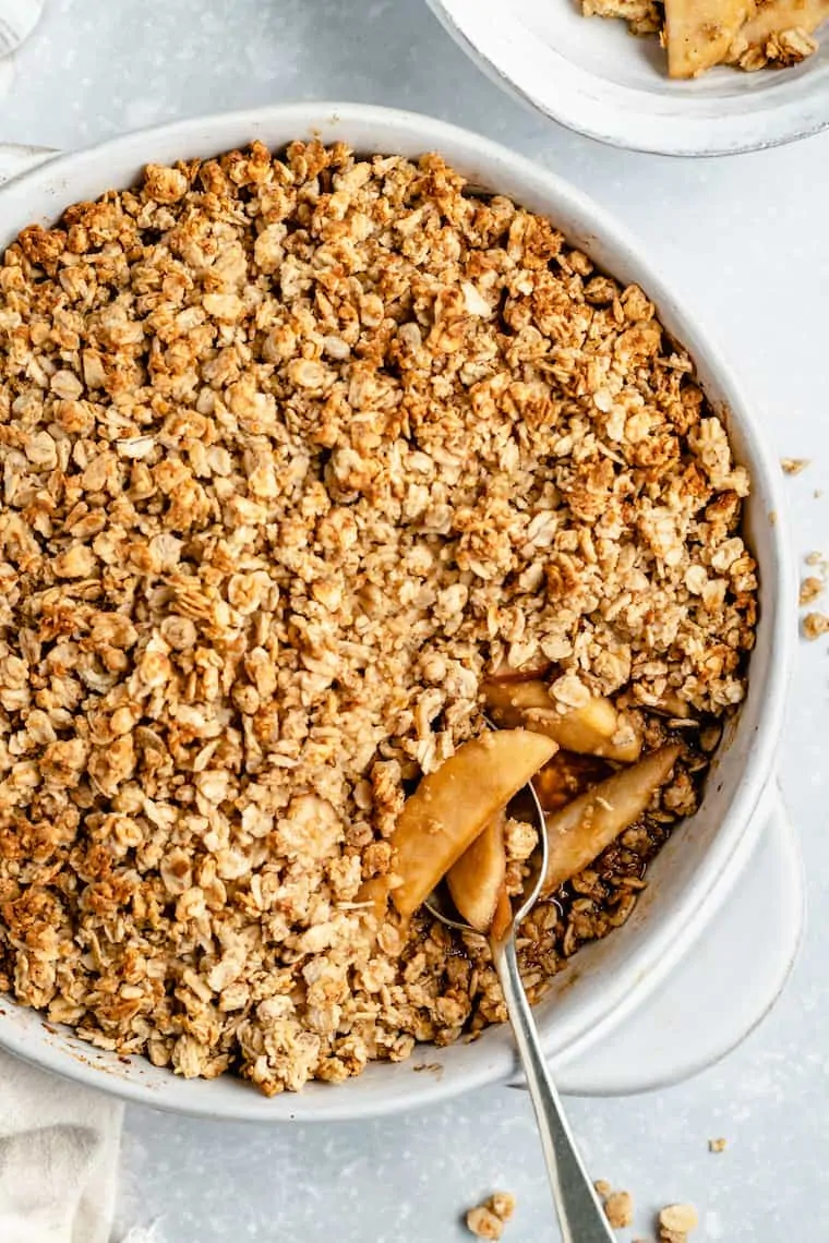 Vegan Apple Crisp with Pears & Quinoa - Simply Quinoa