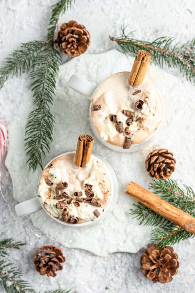 Vegan Hot Chocolate {Maple Syrup Sweetened} Simply Quinoa