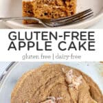 Healthy Gluten-Free Apple Cake