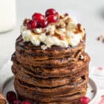 Fluffy Gingerbread Pancakes Recipe