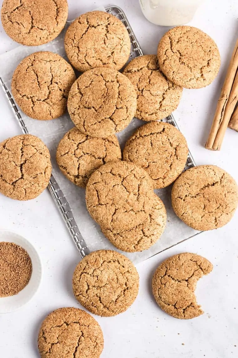 gluten free snickerdoodle cookies